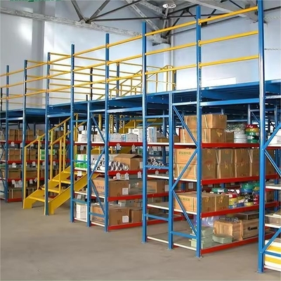 RAL System Mezzanine Floor Platform Levels 2-3 300-1500 Kgs Oem Surface Treatment