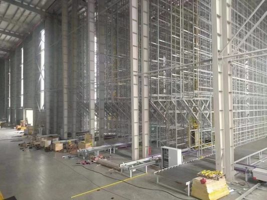 Customized Automated Storage And Retrieval System ASRS Racking For Warehouse