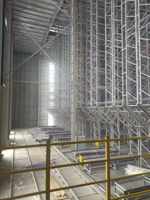 Common High Density Pallet Rack Stacker Crane For Industrial Warehouse Racking System