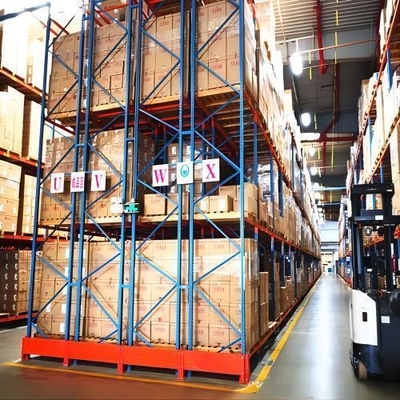 Fixed Mobility Double Deep Pallet Rack For Long Lasting Warehouse Storage Solution