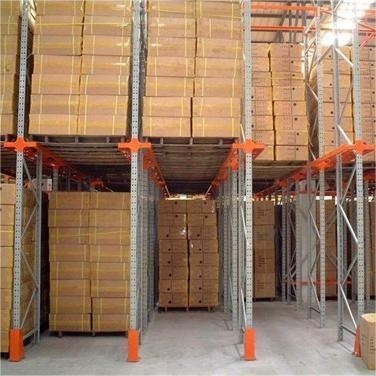 High Capacity Drive-in Rack For 1200*1200*3600 Pallets In Industrial Warehouse Storage