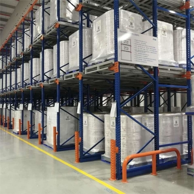 High Capacity Drive-in Rack For 1200*1200*3600 Pallets In Industrial Warehouse Storage