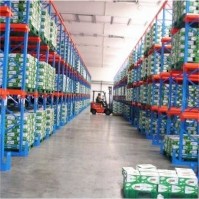 High Capacity Drive-in Rack For 1200*1200*3600 Pallets In Industrial Warehouse Storage