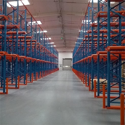 Customized Drive in Pallet Storage Racks for Supermarket Storage Optimization