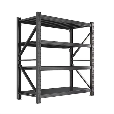 Closed Open Medium Duty Customized Steel Long Span Rack with Anti-Rust Powder Coating