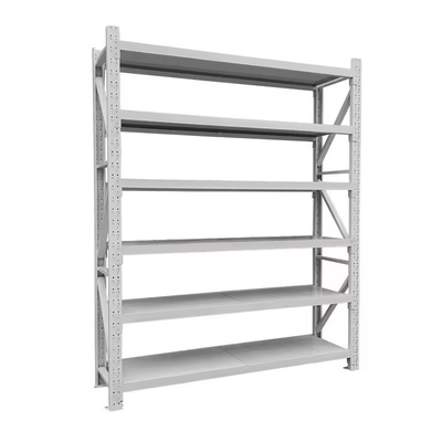 Closed Open Medium Duty Customized Steel Long Span Rack with Anti-Rust Powder Coating