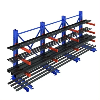 Customized Cantilever Warehouse Racking , Heavy Duty Cantilever Racks SGS ISO Certified