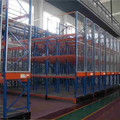 Compactor File Cabinet Shelving System with Pallet Racking and Metal Locking Shelves
