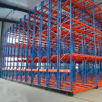 Automatic Pallet Rack QF-Mobile Racking System For Fixed Mobility Storage Solutions