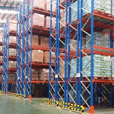 Q235 Raw Material Double Deep Pallet Rack For Increased Space Utilization In Nanjing