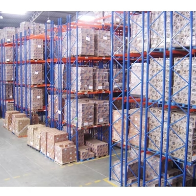 Q235 Raw Material Double Deep Pallet Rack For Increased Space Utilization In Nanjing