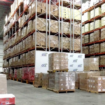 Versatile And Heavy Duty Double Deep Pallet Racking For Industrial Warehouse Storage