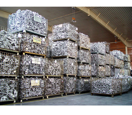 Powder Coating Foldable Steel Warehouse Butterfly Cage 1000*800*840 for 300kg Durable