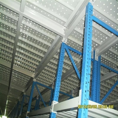 Customized Mezzanine Racking For Multi-Level Warehouse Storage Space Management Solution