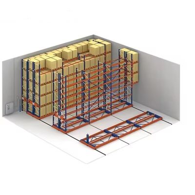 Мобильные хранилищные стеллажи из стальной стали